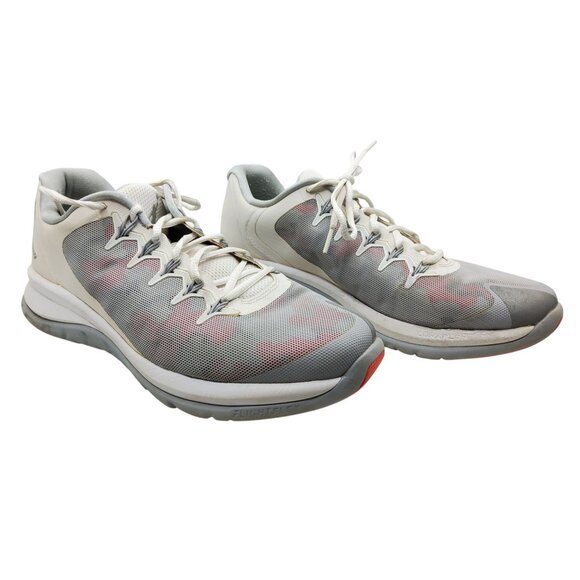 Nike Air Lunarlon Mens Flight 23 Leather and Mesh Sneakers. main image 8